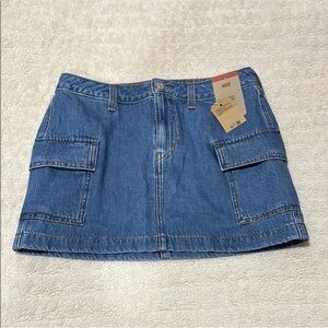 Levi's Cargo Mini Skirt